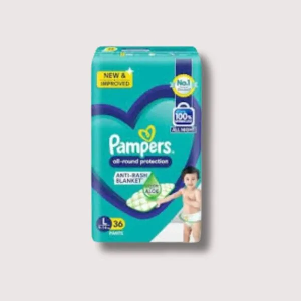 Pampers pant large 9 14 kg 36 pcs pack