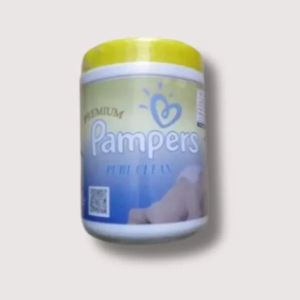 Pampers pure cleen wet wipes 180 pcs