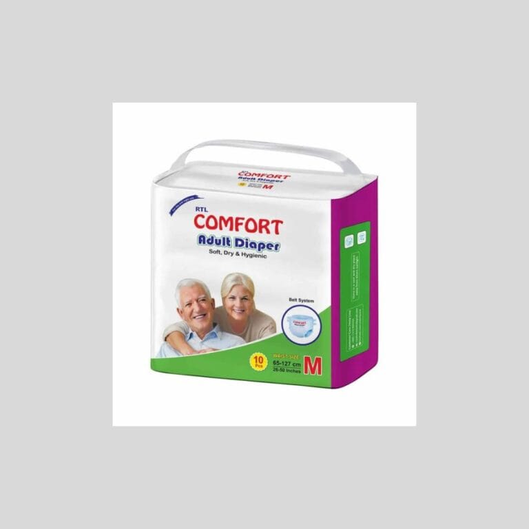 Comfort Adult Diaper M Size Belt System 10 Pcs Pack – DIAPERSHOPBD